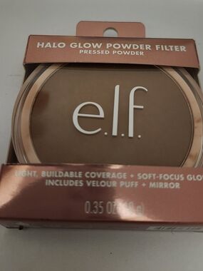 e.l.f. Halo Glow Pressed Powder - Deep Neutral New